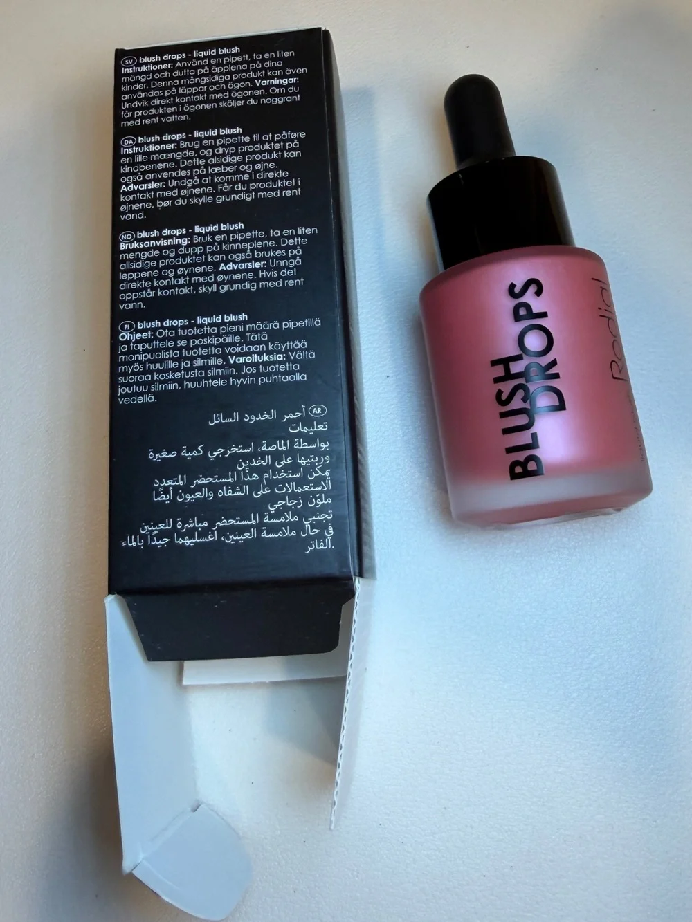 Rodial Blush Drops Liquid Blush — Rose Pink frosted pink 15ml